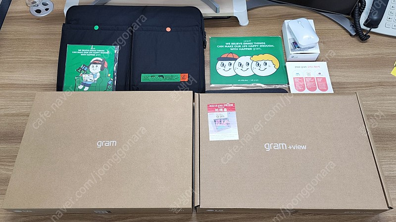 LG전자 2022 그램16(12세대) 16ZD90Q-EX56K 노트북 미개봉 팝니다. (+view포함)