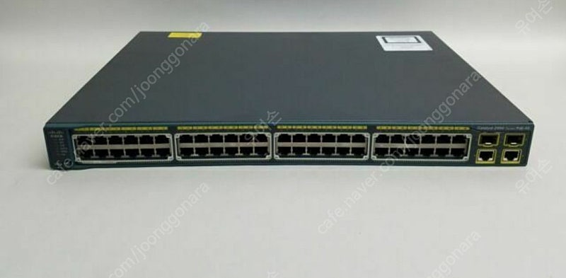 CISCO C2960+48PST-L PoE스위치허브