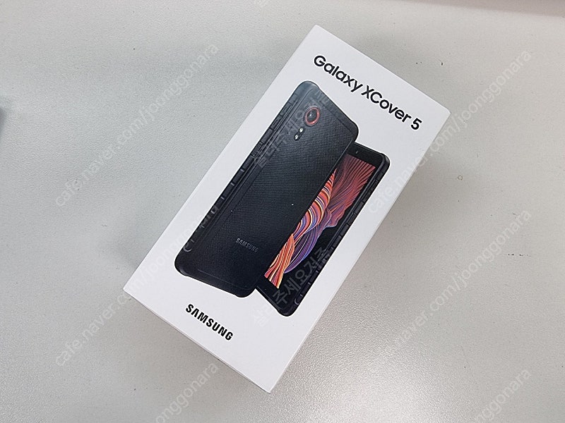 갤럭시 엑스커버5 블랙 64G 단순개봉 새상품 12만원팝니다