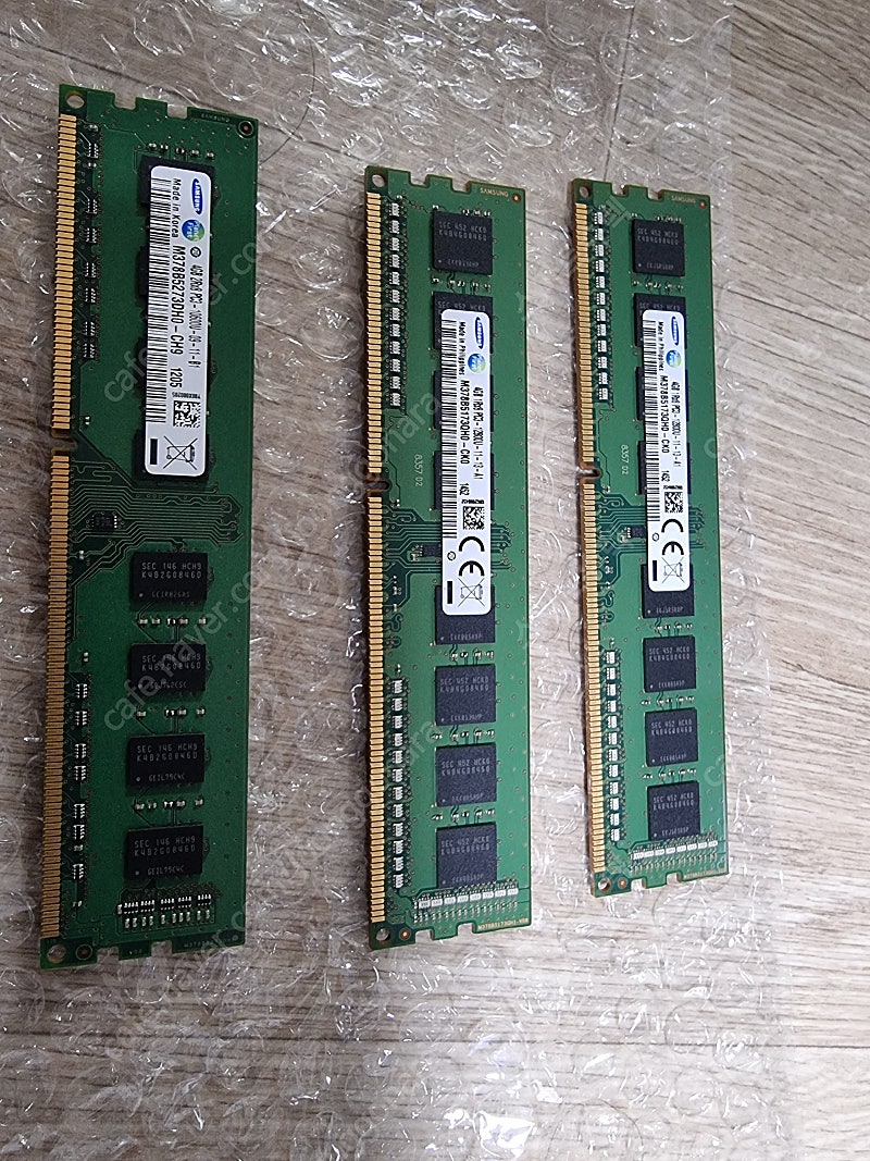 삼성램 ddr3 4GB X 2 = 8GB 팔아요