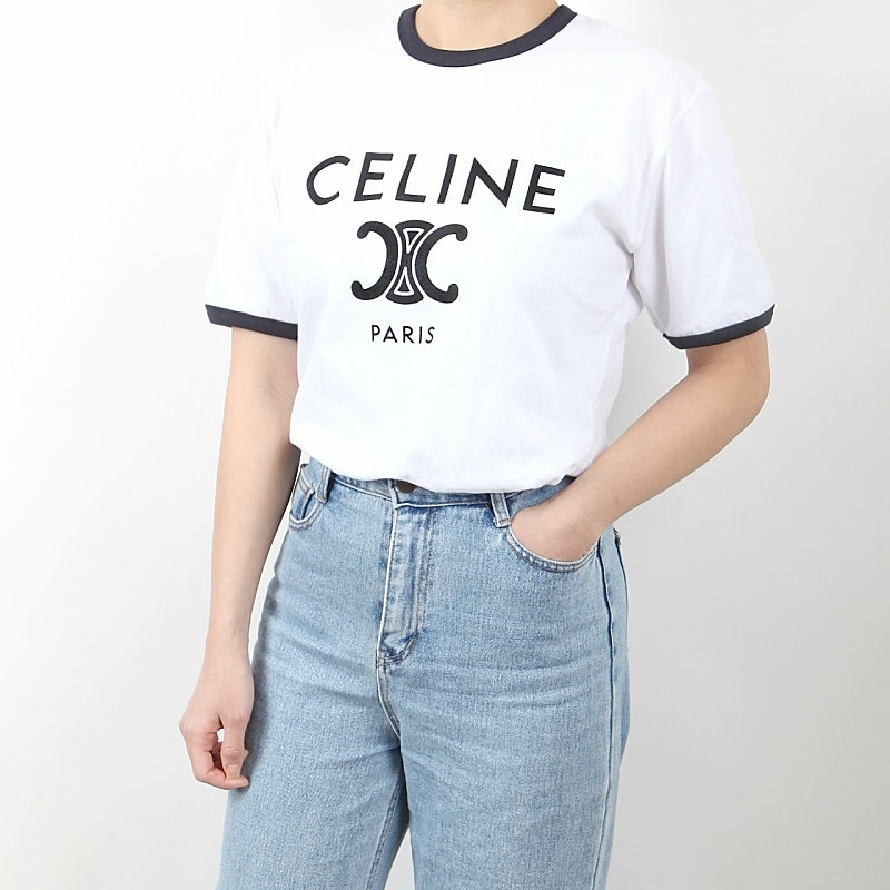 CELINE 셀린느 트리오페 반팔티