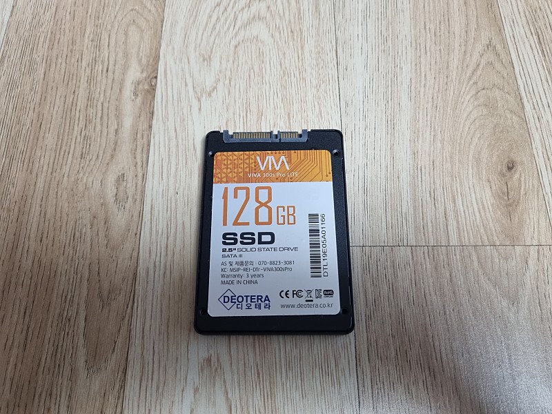 디오테라 VIVA 300S PRO LITE 128GB SSD 팝니다