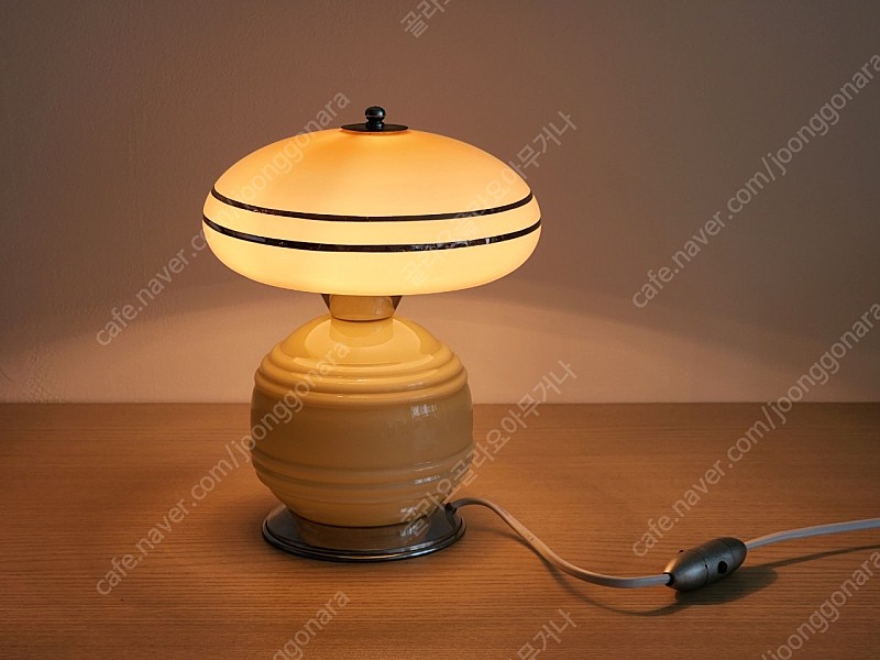 빈티지 엔틱 조명 원형 항아리 스탠드 램프 전등