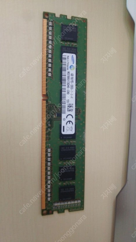 삼성 4g ddr3 12800 10장팝니다