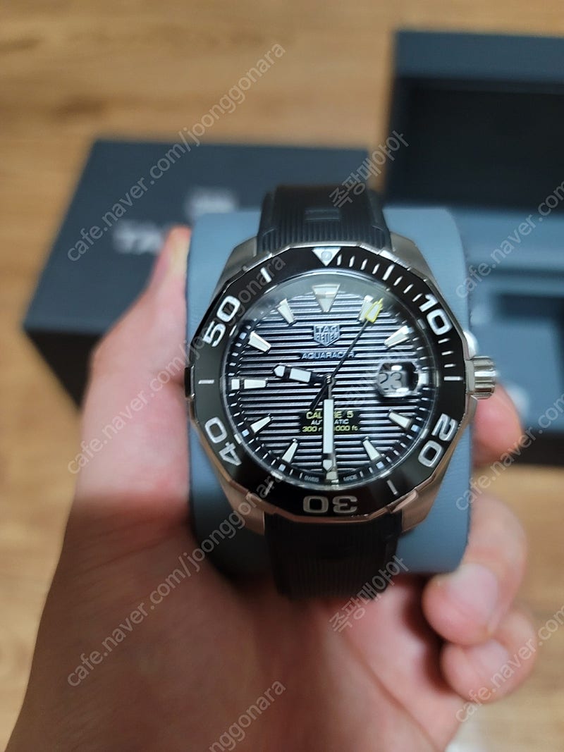 [판매] 태그호이어 아쿠아레이서 43mm 칼리버 오토매틱 판매합니다.--1