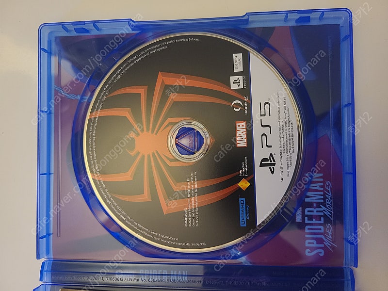PS5 스파이더맨 마일즈 모랄레스 팝니다. (CD사용 X)--1