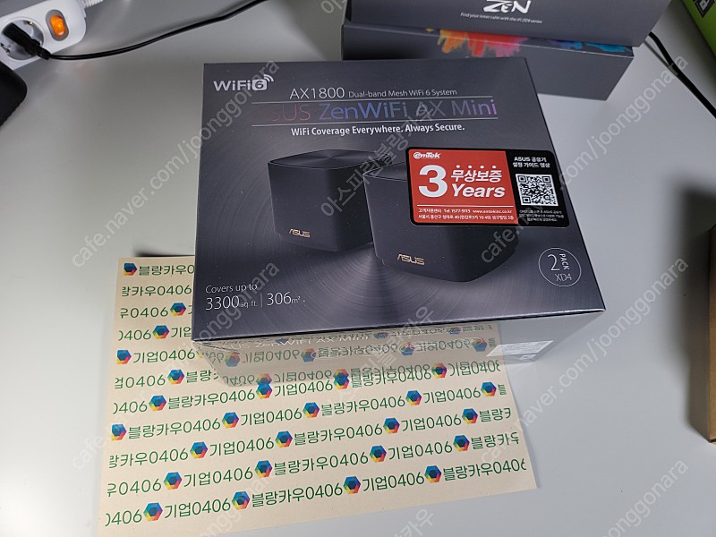 (미개봉)ASUS ZenWiFi AX Mini 미개봉 판매