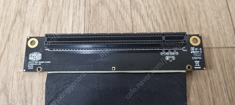 쿨러마스터 라이저 케이블 PCI 3.0 판매합니다--2
