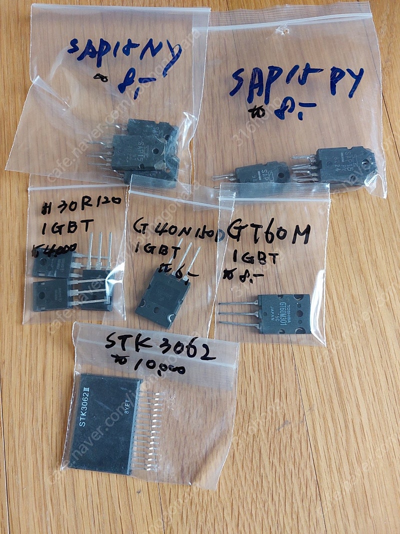 에어컨전원부IC LNK364PN LNK623PG TNY245YN TNY289PG앰프출력IC SAP15NY SAP15PY ...