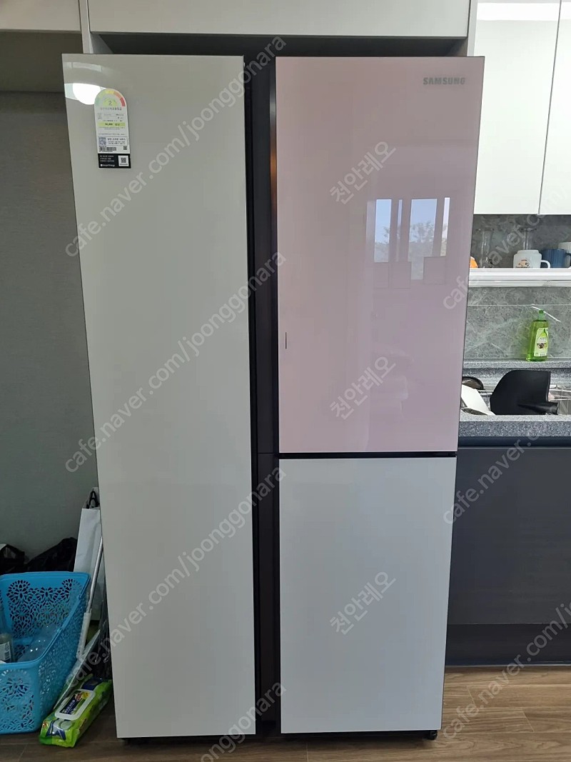 삼성 무브리테일 양문형 냉장고