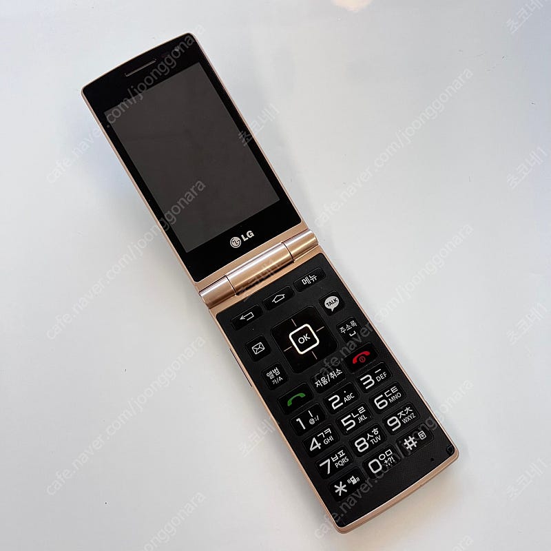 LG와인 스마트 폴더폰 (F480) 4GB 블랙 3만원