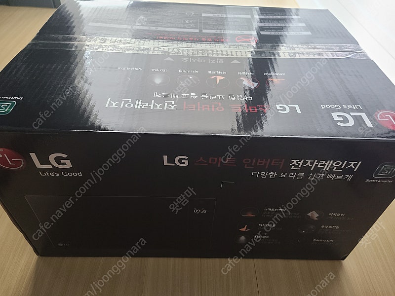 새제품 LG 전자레인지(mw23gd) 팝니다.