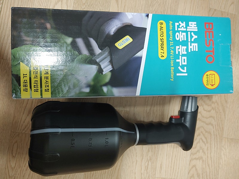 미사용 베스토전동분무기(18650)