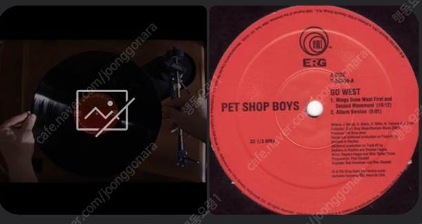 pet shop boys "GO WEST" LP 구합니다.