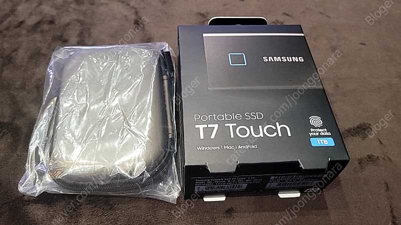 삼성 SSD 1TB touch 16만원 팝니다