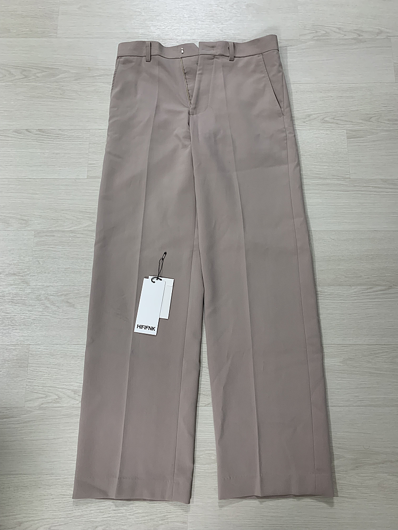[개인 판매자 / 와이드 슬랙스 판매] 하이파이펑크 Ann Semi Wide Trousers (미사용)