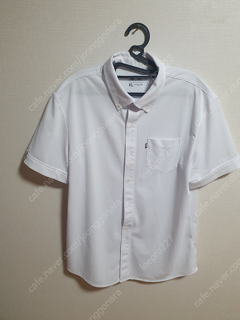아디다스 골프 남방 셔츠 화이트 105 / XL