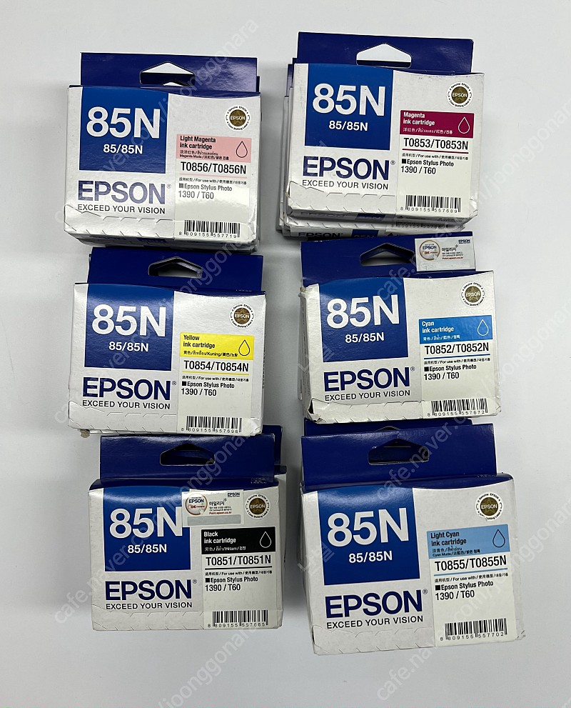 EPSON Stylus Photo 엡손 정품 잉크 저렴한 가격에 일괄 판매합니다.