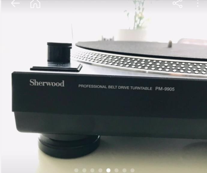 인켈 SHERWOOD 셔우드 9905 턴테이블 BLACK ( RARE VINTAGE )