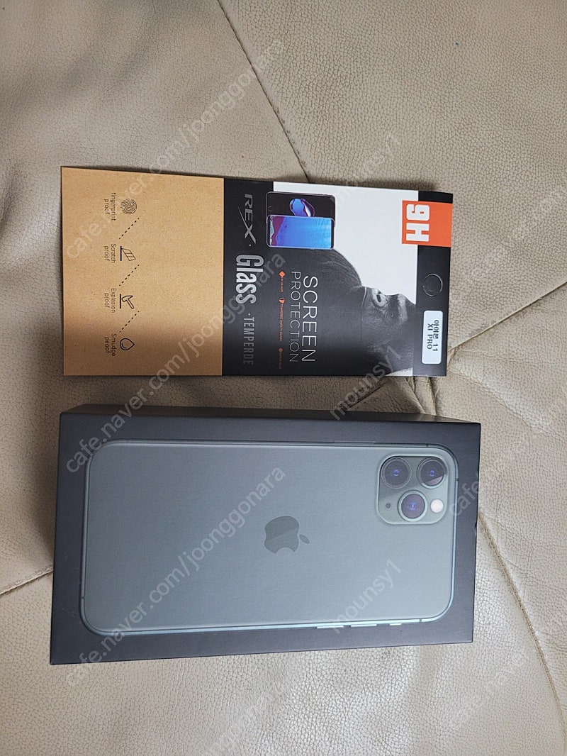 아이폰11 프로 256 미드그린 배터리98 판매합니다