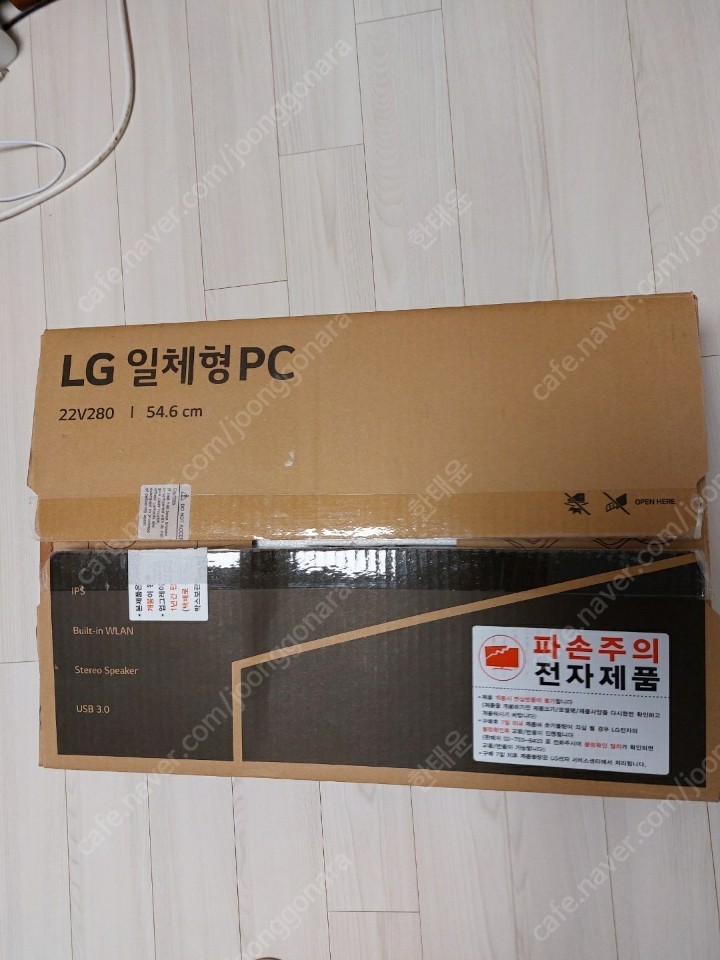 LG 일체형 pc 22V280