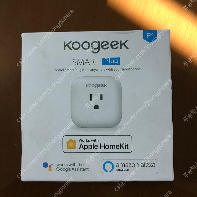 쿠긱 스마트 플러스 Koogeek smart plug 아마존 알렉사 지원