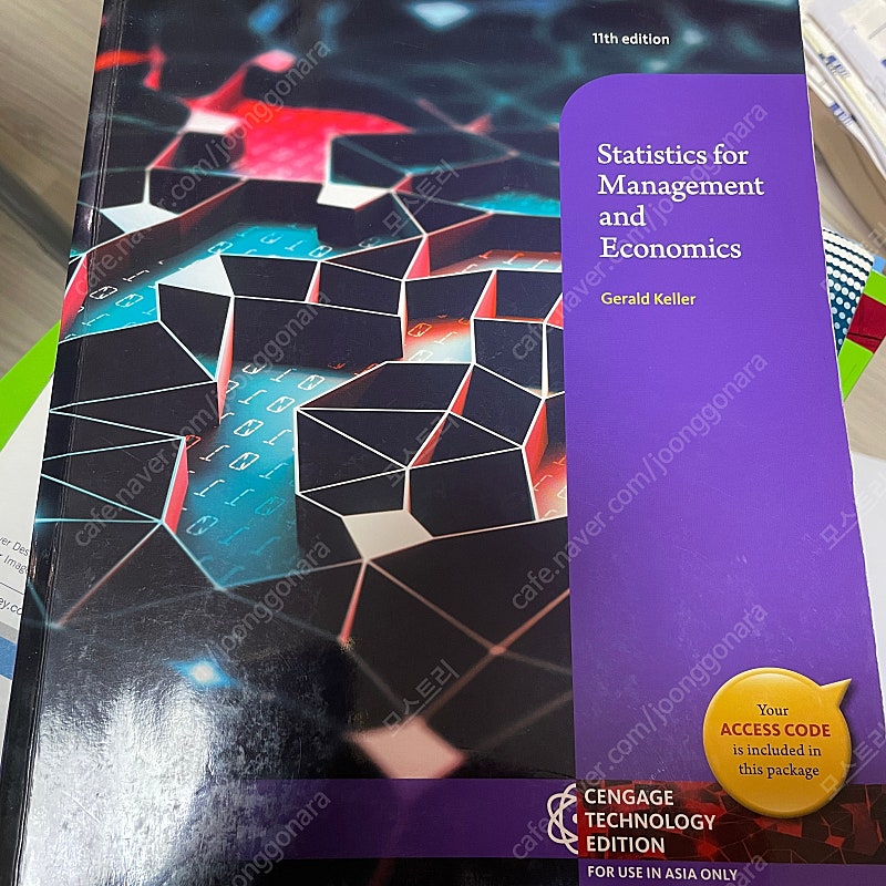 (택포)Statistics for Management and Economics 11th edition 경영경제 통계학