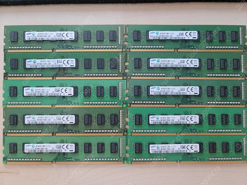 삼성 DDR3, DDR4 4GB 램 팔아요(택미포)