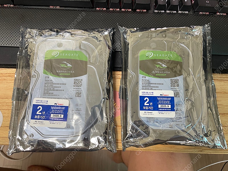 SEAGATE Barracuda 2테라 HDD 3.5인...--2