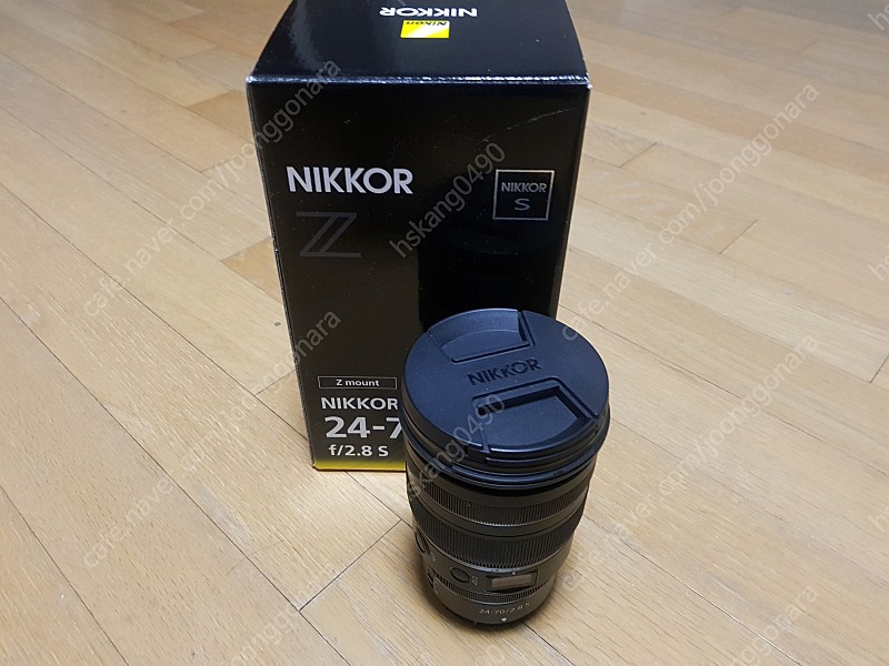 니콘 z 24-70mm 2.8 s 렌즈 판매합니다.