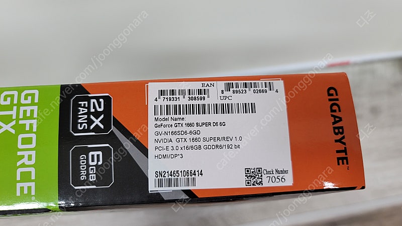 기가바이트 지포스 GTX 1660 Super D6 6G...--1