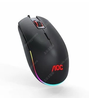 [미개봉, 새상품] 알파스캔 AOC GM500 게이밍 RGB 마우스