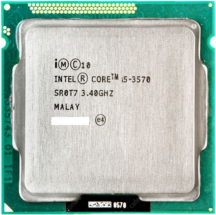 CPU INTEL i5 3570 소켓1155 ﻿클럭 3.4GHz-3.8GHz