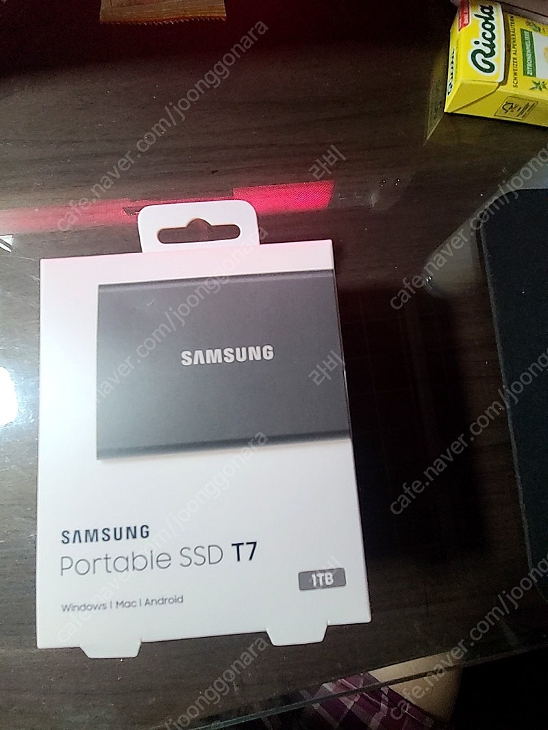 미개봉) 삼성 포터블 SSD T7 1TB