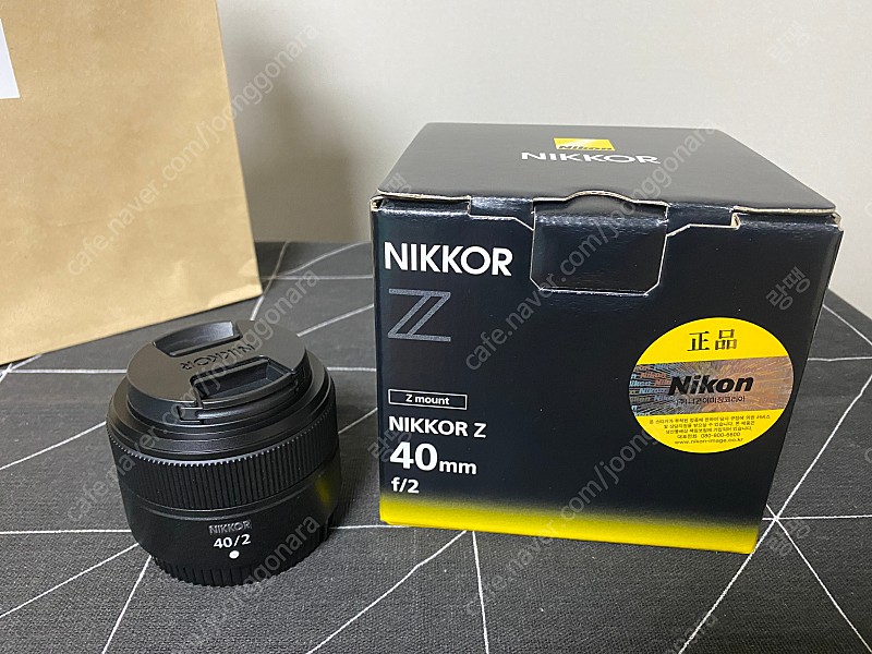 니콘 Z 40mm f2 단순개봉 새제품 판매합니다.