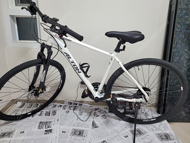 [부산]알톤자전거 RCT엔도 27단 하이브리드MTB자전거 팔아요 흰색 거의새거 30만팔아요