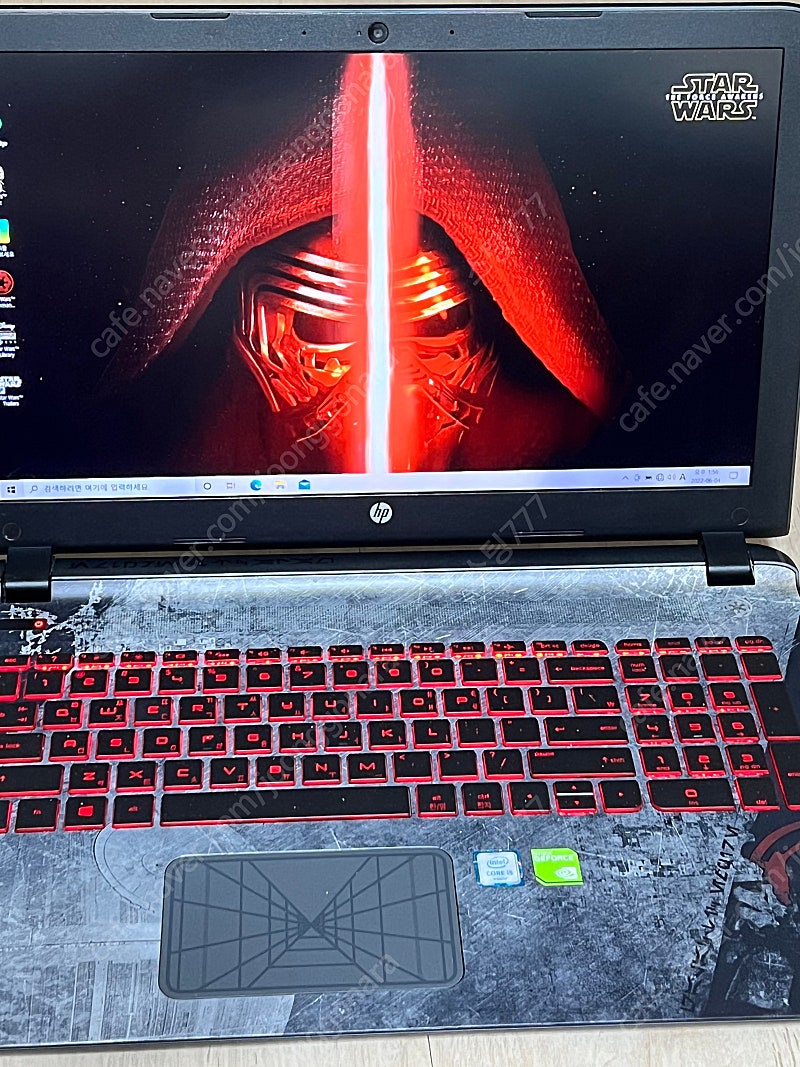 HP Star Wars special Edition 15-an006tx 노트북