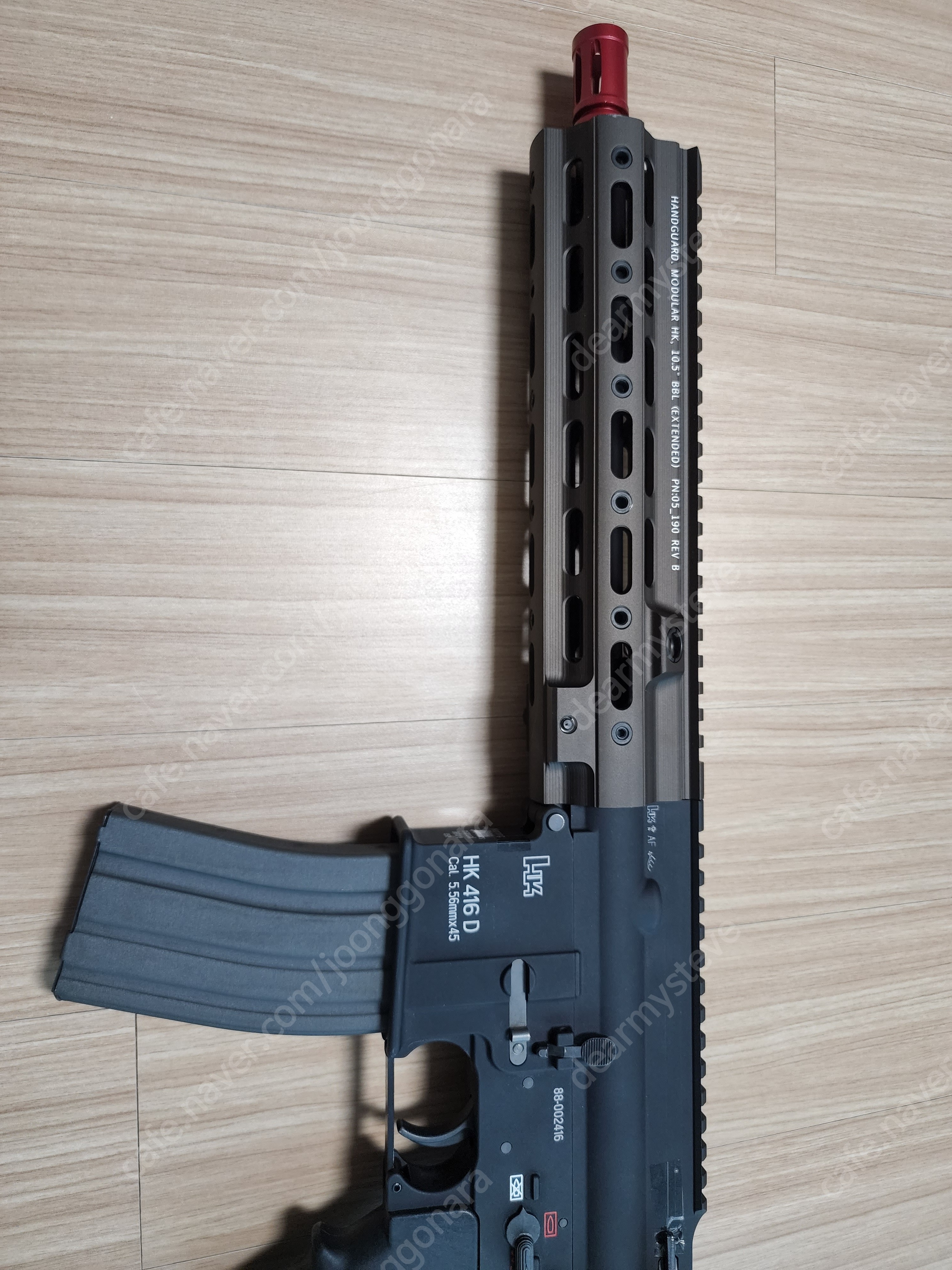 시스테마(systema) ptw hk416 버전 판매합... 기타 스포츠 중고나라