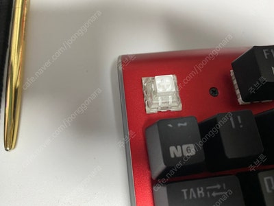 마이크로닉스 K735 백축 판매합니다.--1