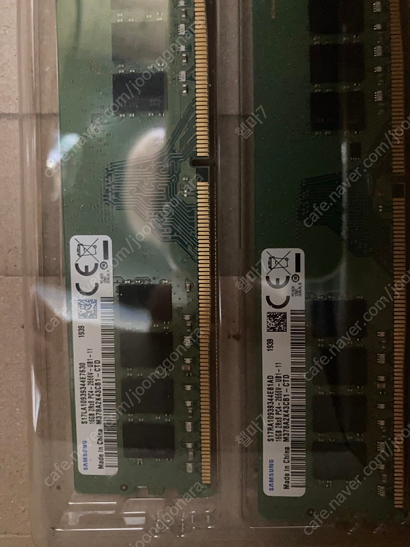 삼성 노트북 DDR4 2666V 4G 메모리 램