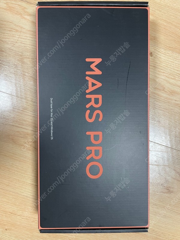 마르스 프로(MARS pro) mk3 기계식 키보드 갈축 판매합니다.