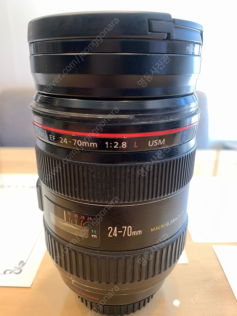 캐논 EF 24-70 F/2.8L 15만원 판매합니다.