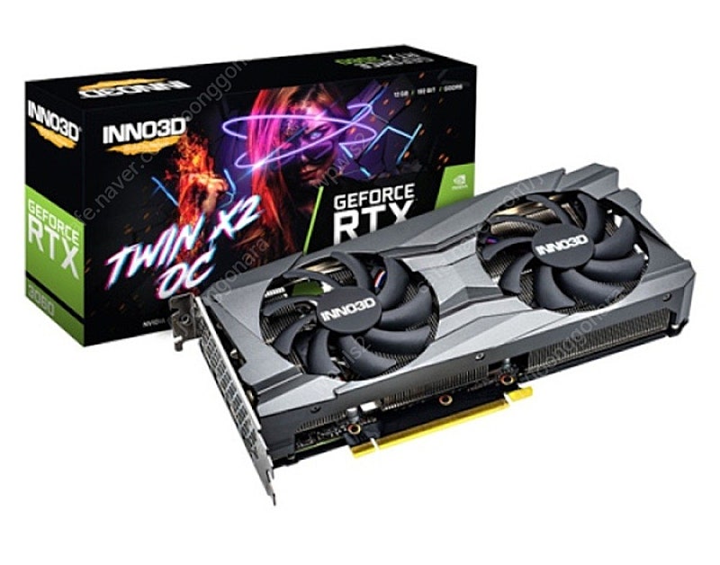 ﻿[INNO3D] rtx3060 D6 12gb TWIN X2 OC LHR 그래픽 카드 판매합니다.