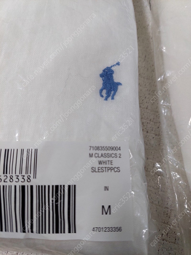 새상품 폴로 랄프로렌 린넨셔츠 화이트 슬림 S, M--1