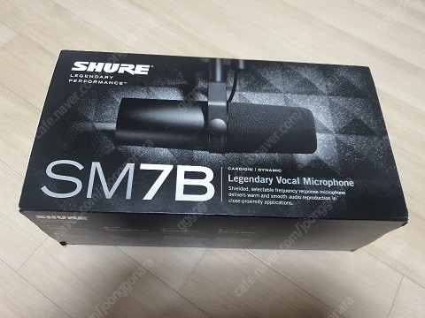 슈어 SM7B + DM1 판매합니다. shure sm7b sE electronics dm1