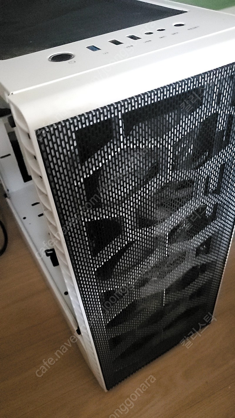 Daven ft903 메쉬 화이트 강화유리 + 파워렉스 600w 파워