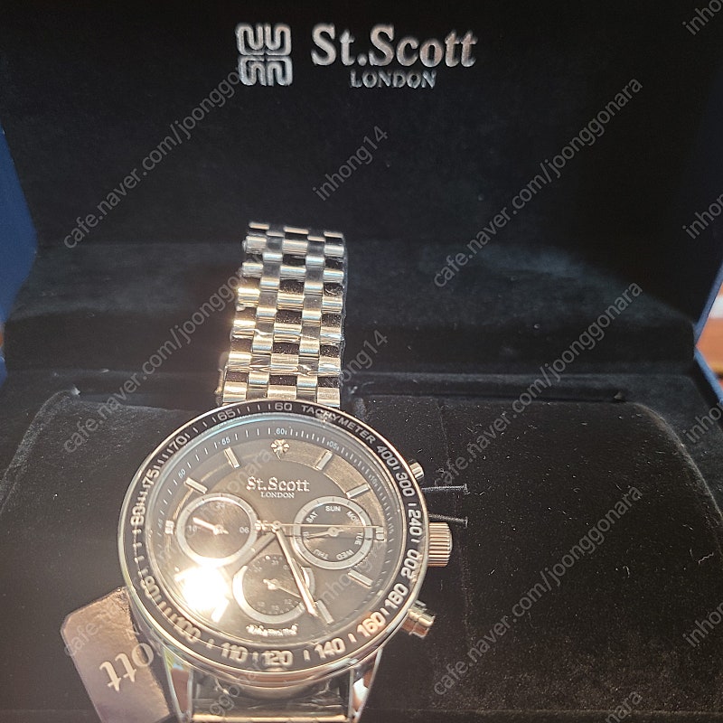 [정품]St.Scott ST7503M 시리즈 다이아몬드 시계 팝니다!