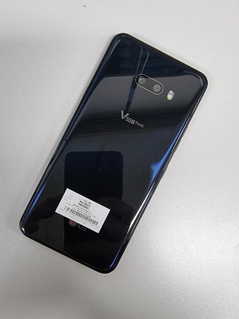 LG V50S 256G 블랙 20년 2월개통 미파손 서브용 12만원팝니다
