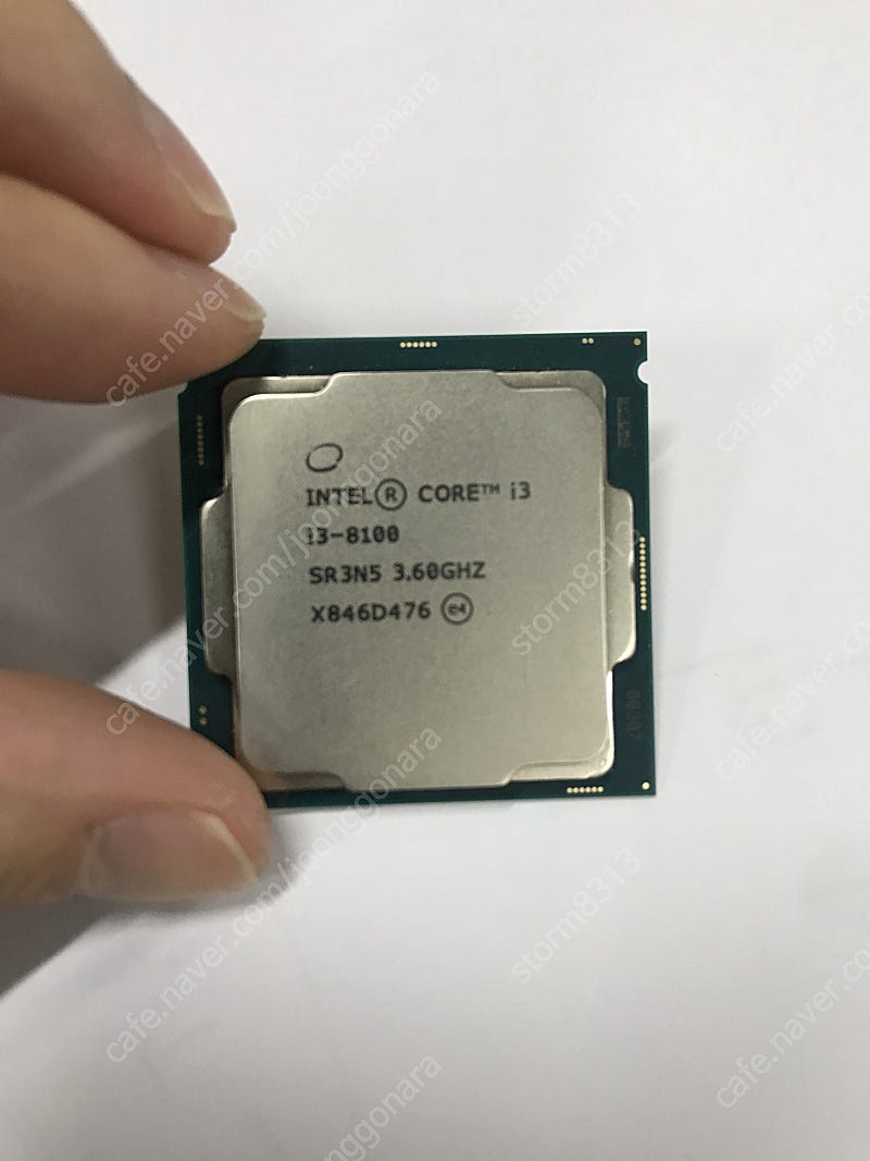 인텔 i3-8100 CPU 팝니다.