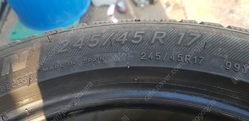 미쉐린 245 45 r17 4짝 19년도 생산 cross climate 타이어 크로스클라이밋+--2